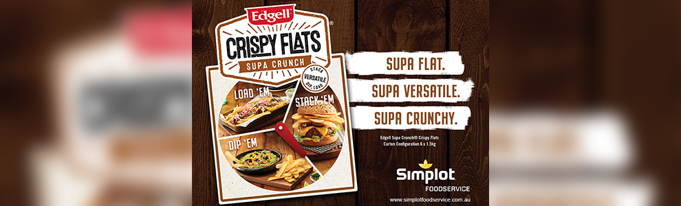 NEW Edgell Crispy Flat Chips